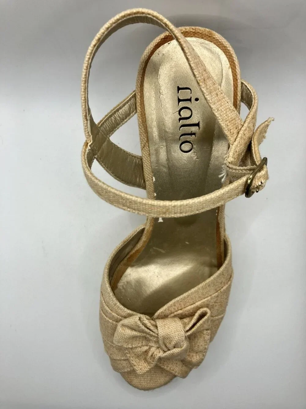 Rialto espadrille cloth